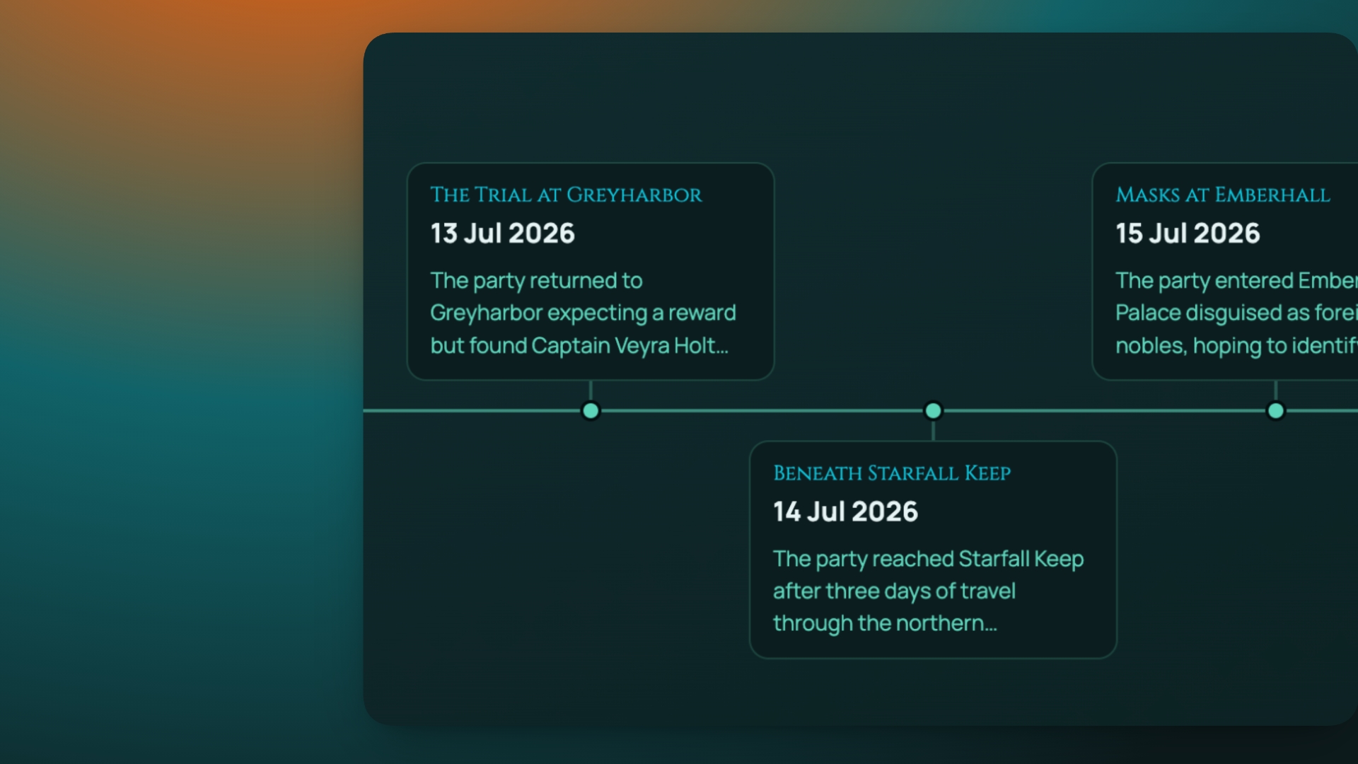 Campaign Journal